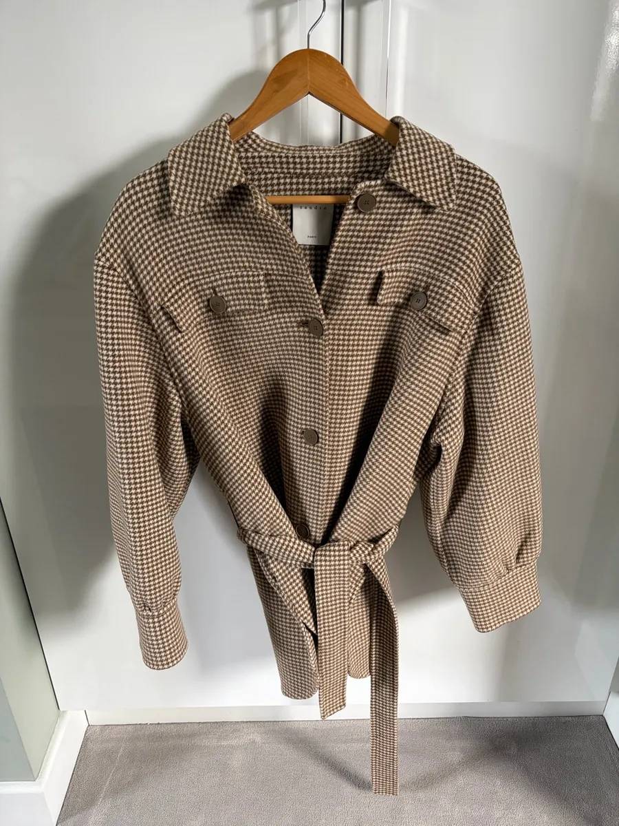 Sandro Wool Coat - Image 1