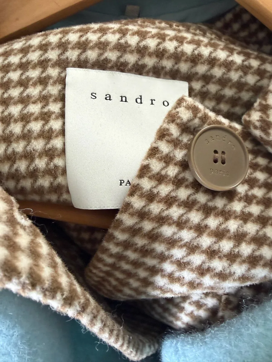 Sandro Wool Coat - Image 3