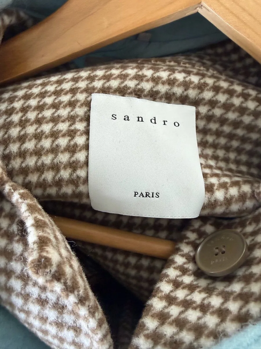 Sandro Wool Coat - Image 4