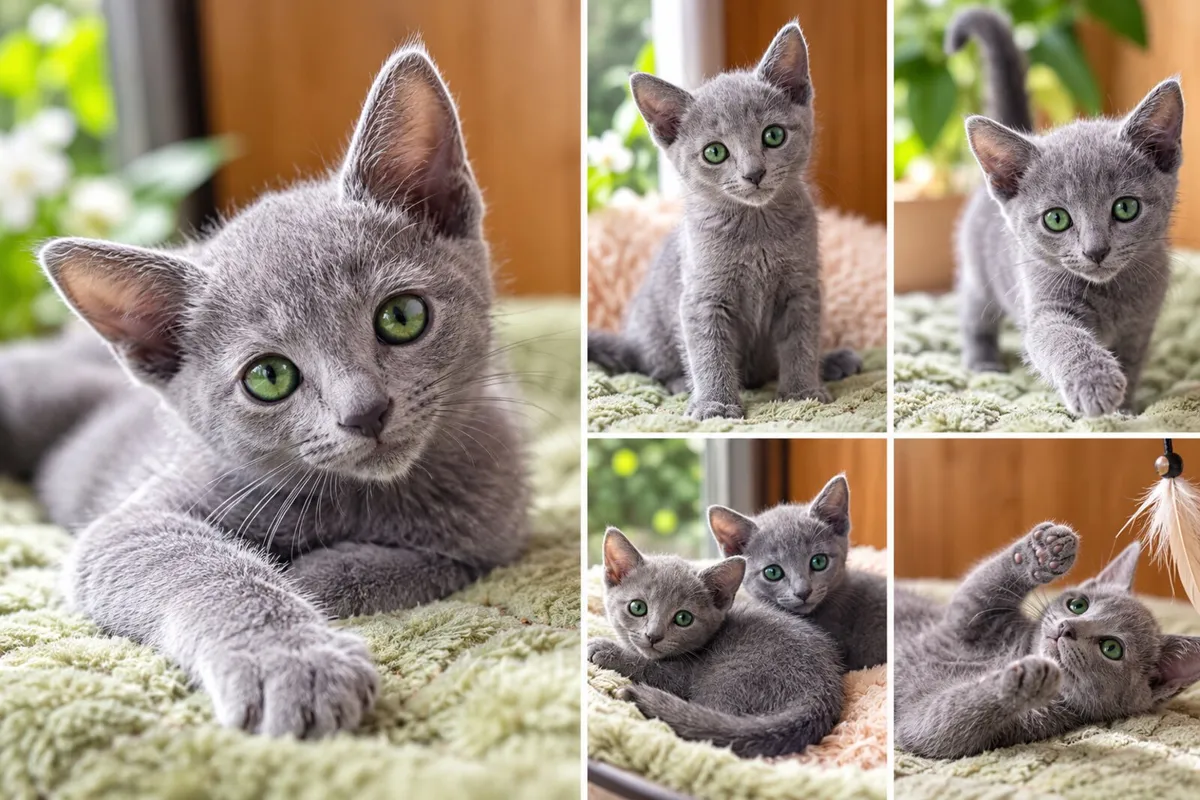 Russian Blue kittens 😸 pedigree