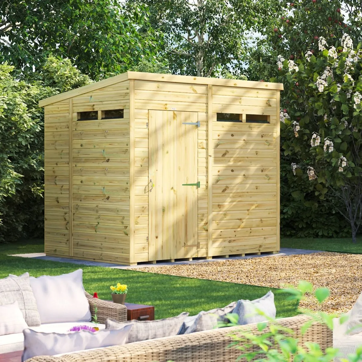 🌟 COOLA  PRESSURE TREATED  GARDEN SHEDS - Image 3
