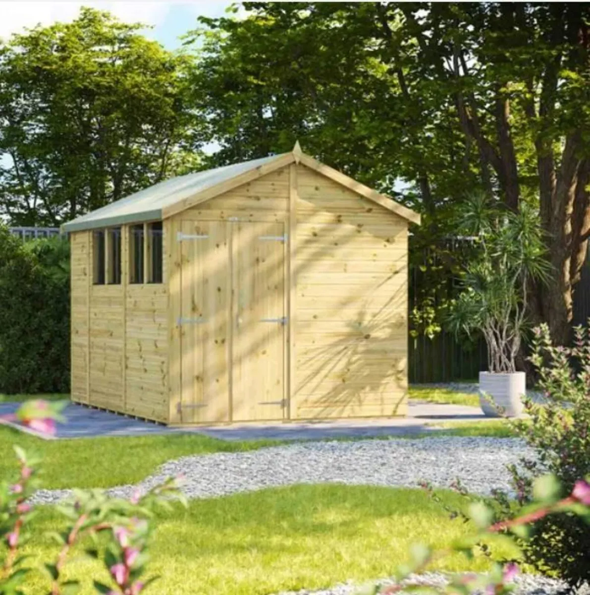 🌟 COOLA  PRESSURE TREATED  GARDEN SHEDS - Image 1