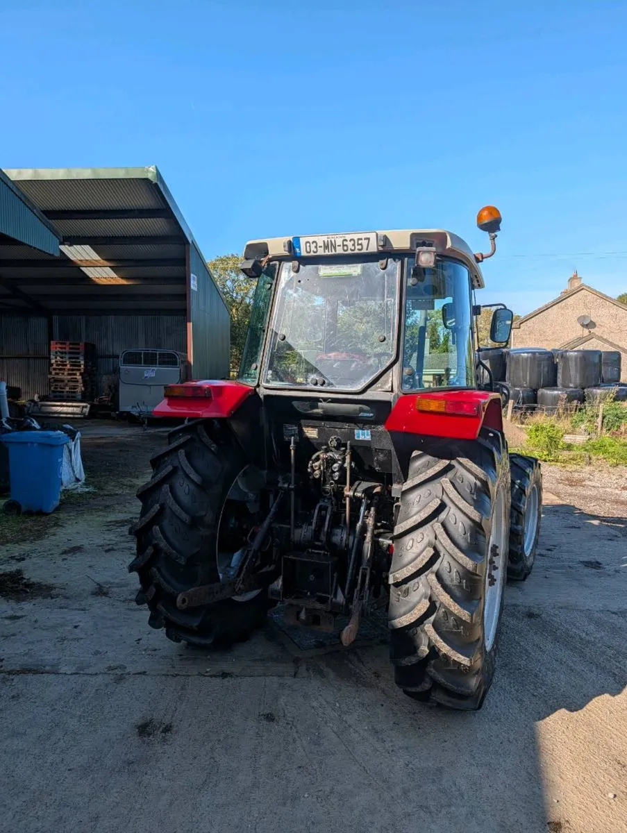 2003 Massey Ferguson 4345 with quickie loader. - Image 3