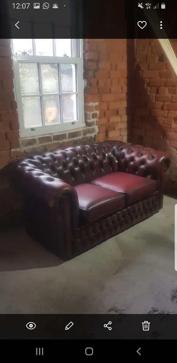Chesterfield chairs - Image 1