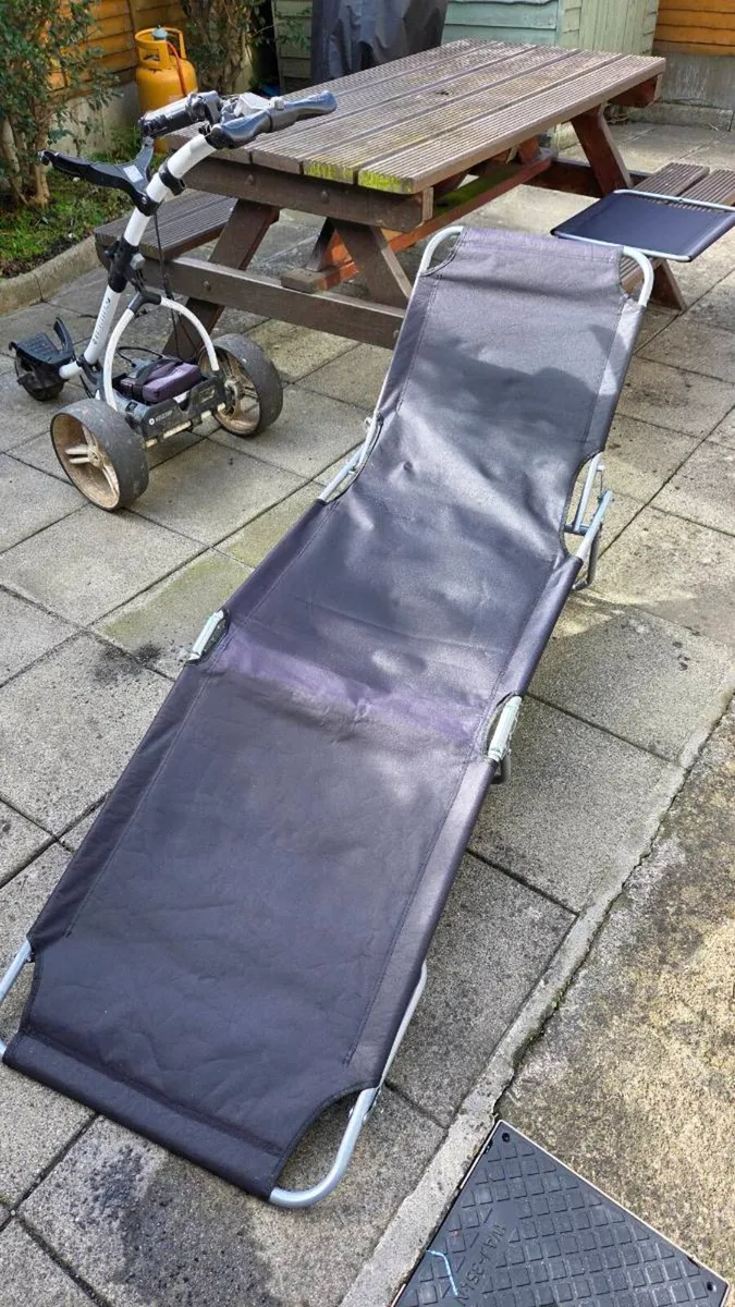 Folding Adjustable Sun Lounger