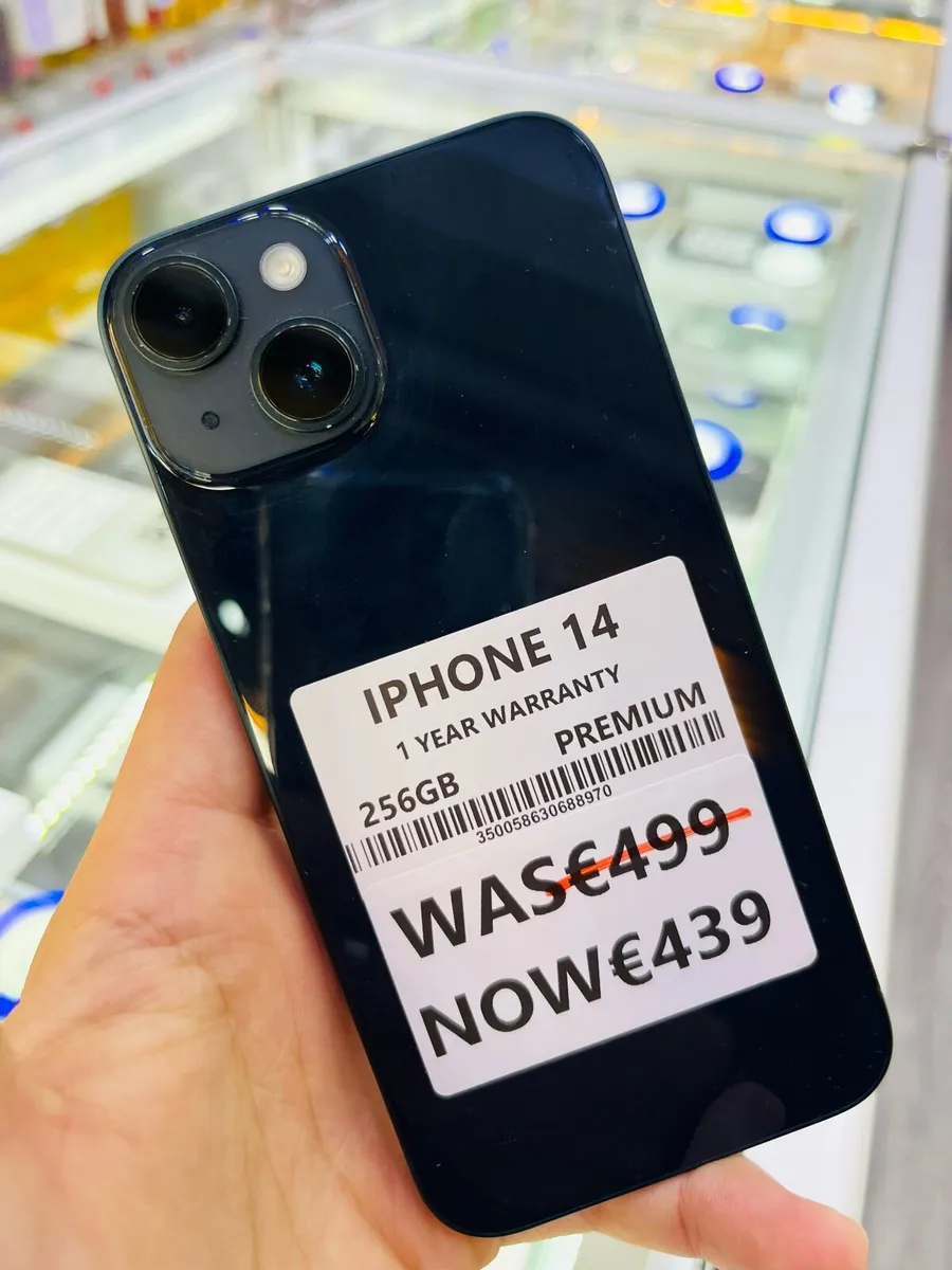 🔥iPhone 14 256GB premium 1Year WTY 🔋 - Image 1