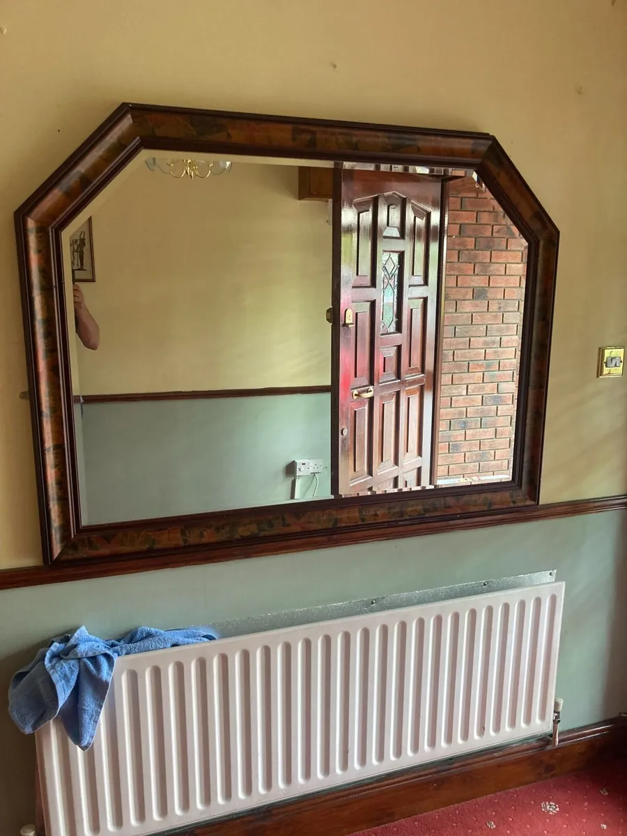 Mirror - Large.- Over Mantle / Hall Mirror - Image 3