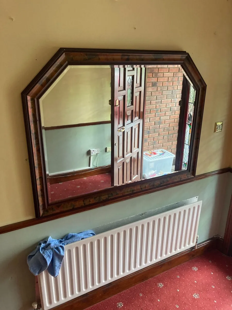 Mirror - Large.- Over Mantle / Hall Mirror - Image 4