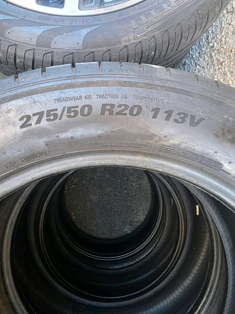 Tyres 275/50/20 - Image 3