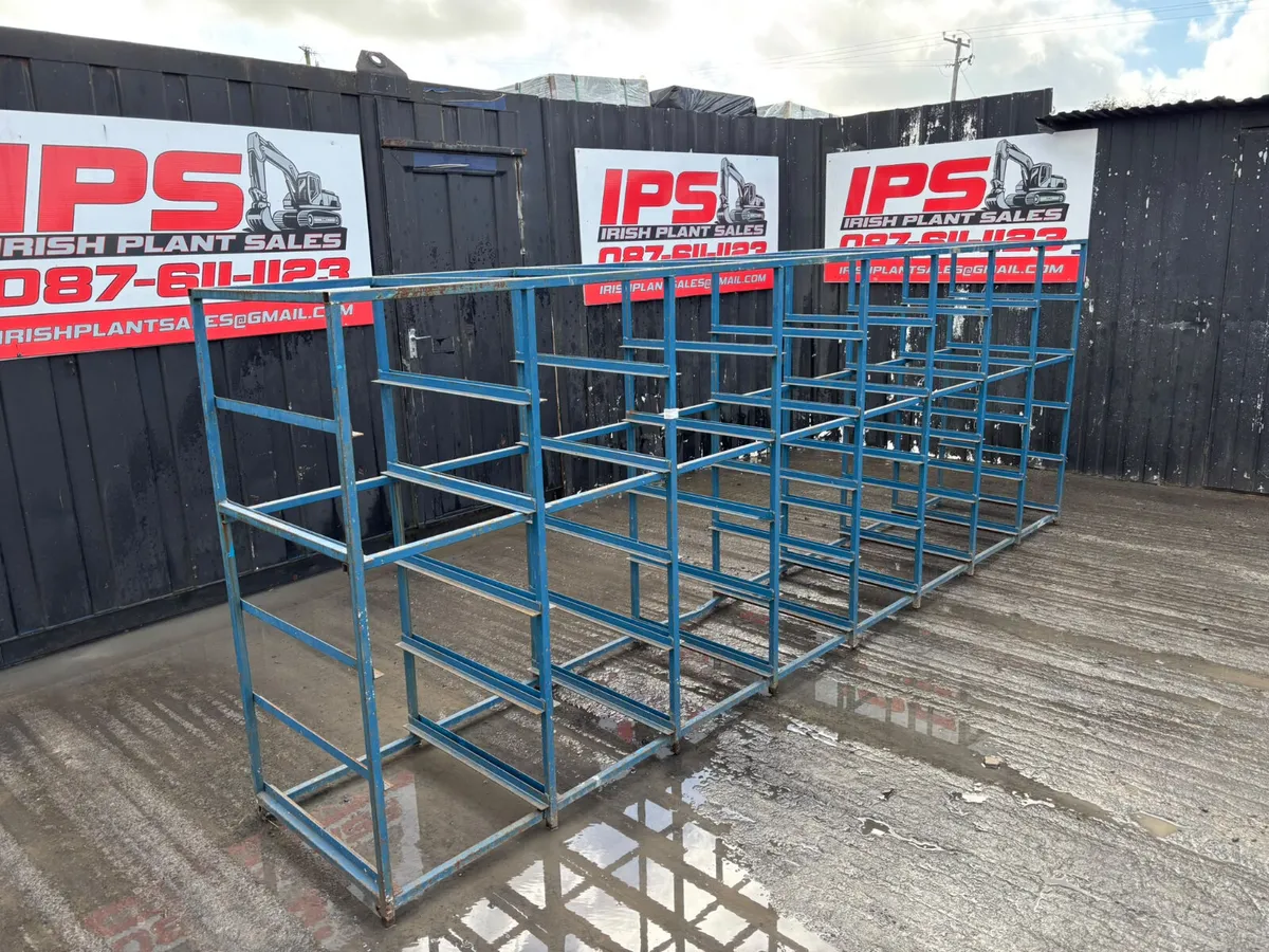 Multi-tier steel pigeonhole bar rack - Image 2