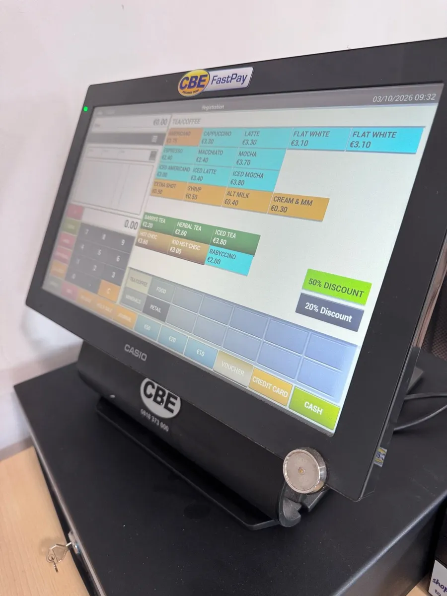 CBE Casio V-R7000 Touchscreen Till System - Image 3