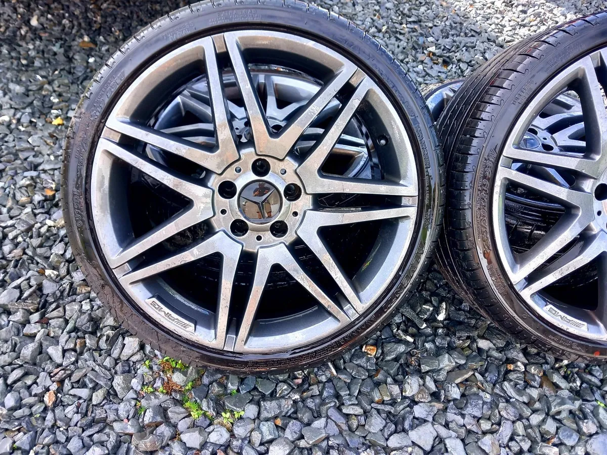 5x112 genuine mercedes stamped - Image 2