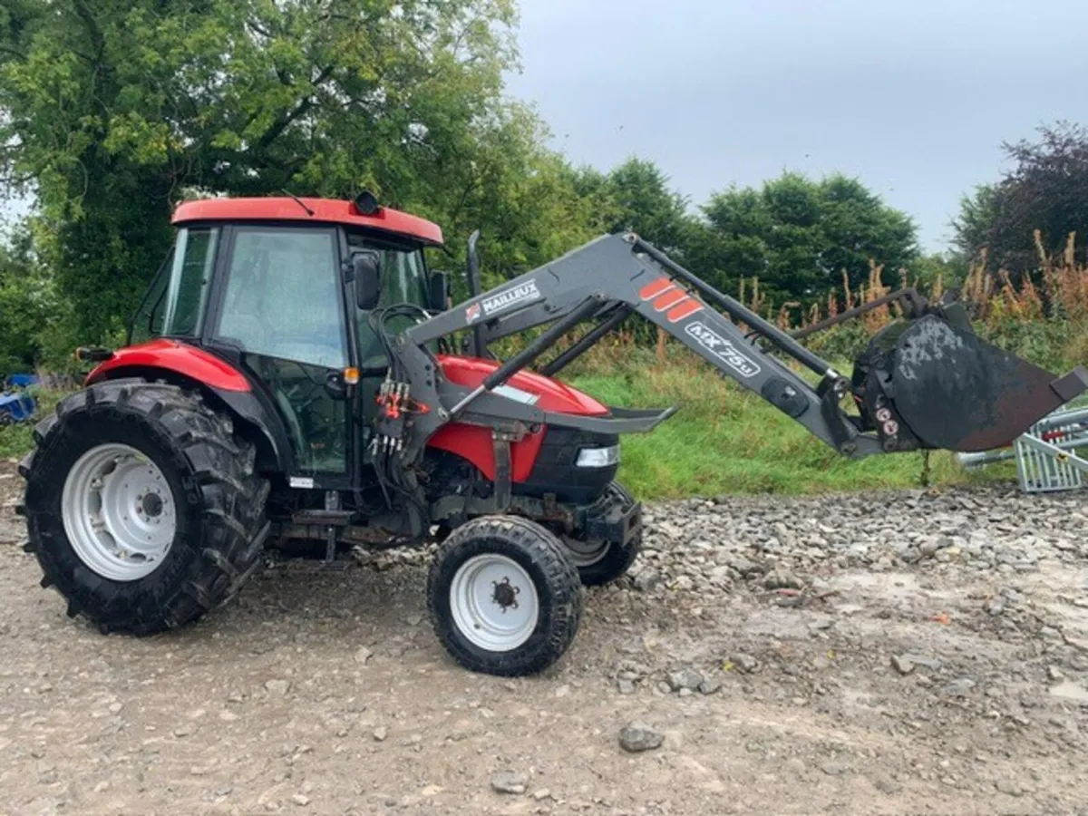 CASE JX90 WITH LOADER, 1050 HOURS - Image 4