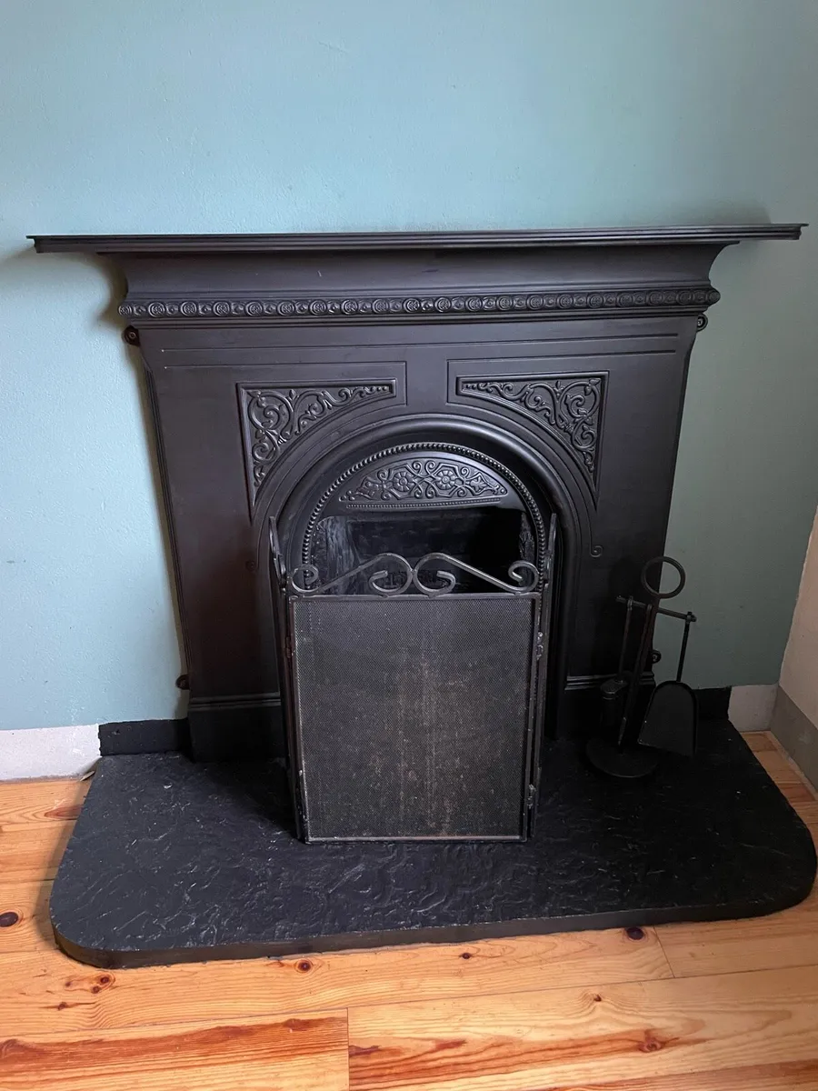 Cast Iron fireplace surround - Image 2
