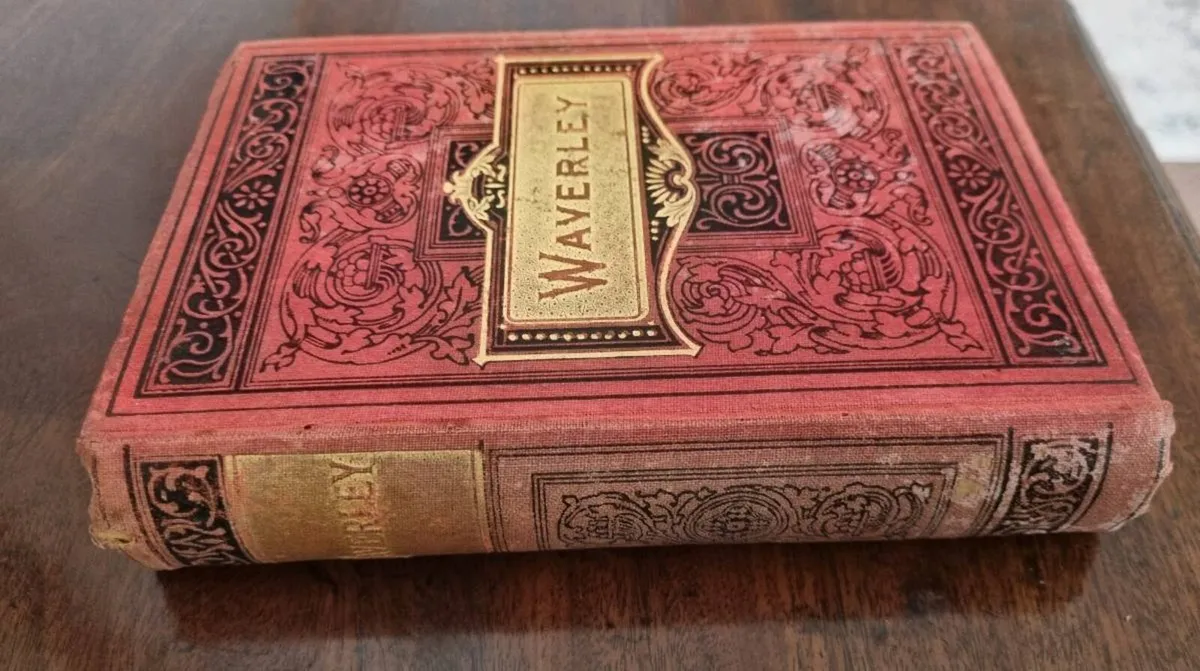 Antique Copy Historical Novel Waverley - Image 3