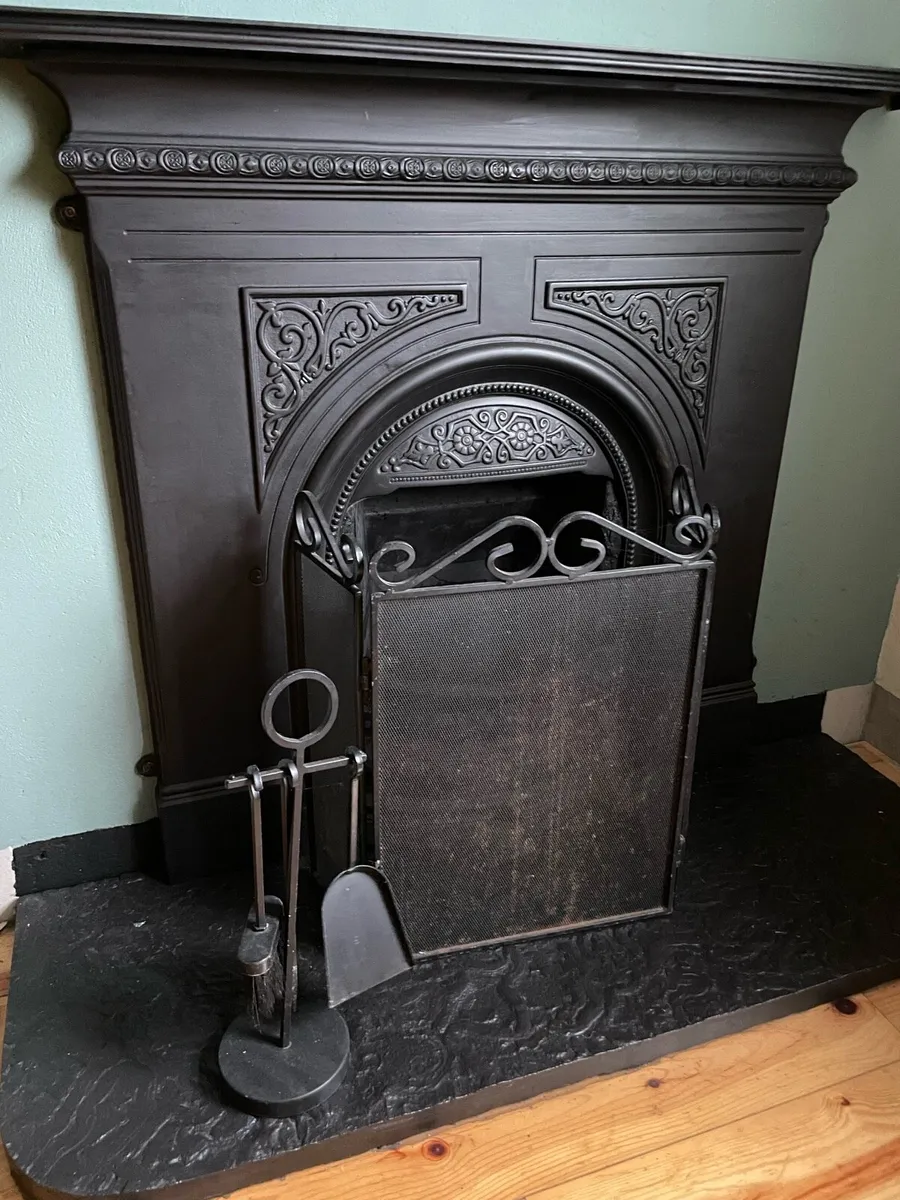 Cast Iron fireplace surround - Image 1