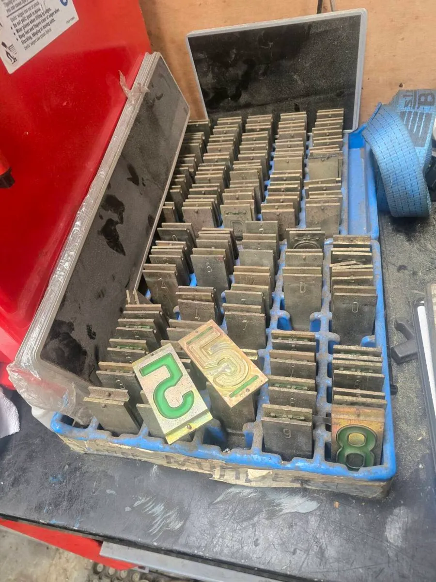 Number plate maker stamper - Image 2