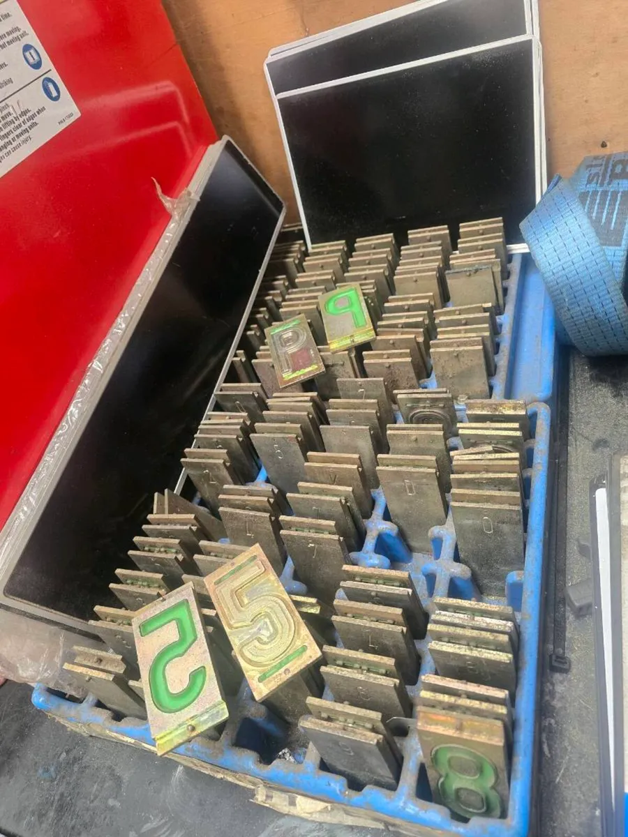 Number plate maker stamper - Image 3