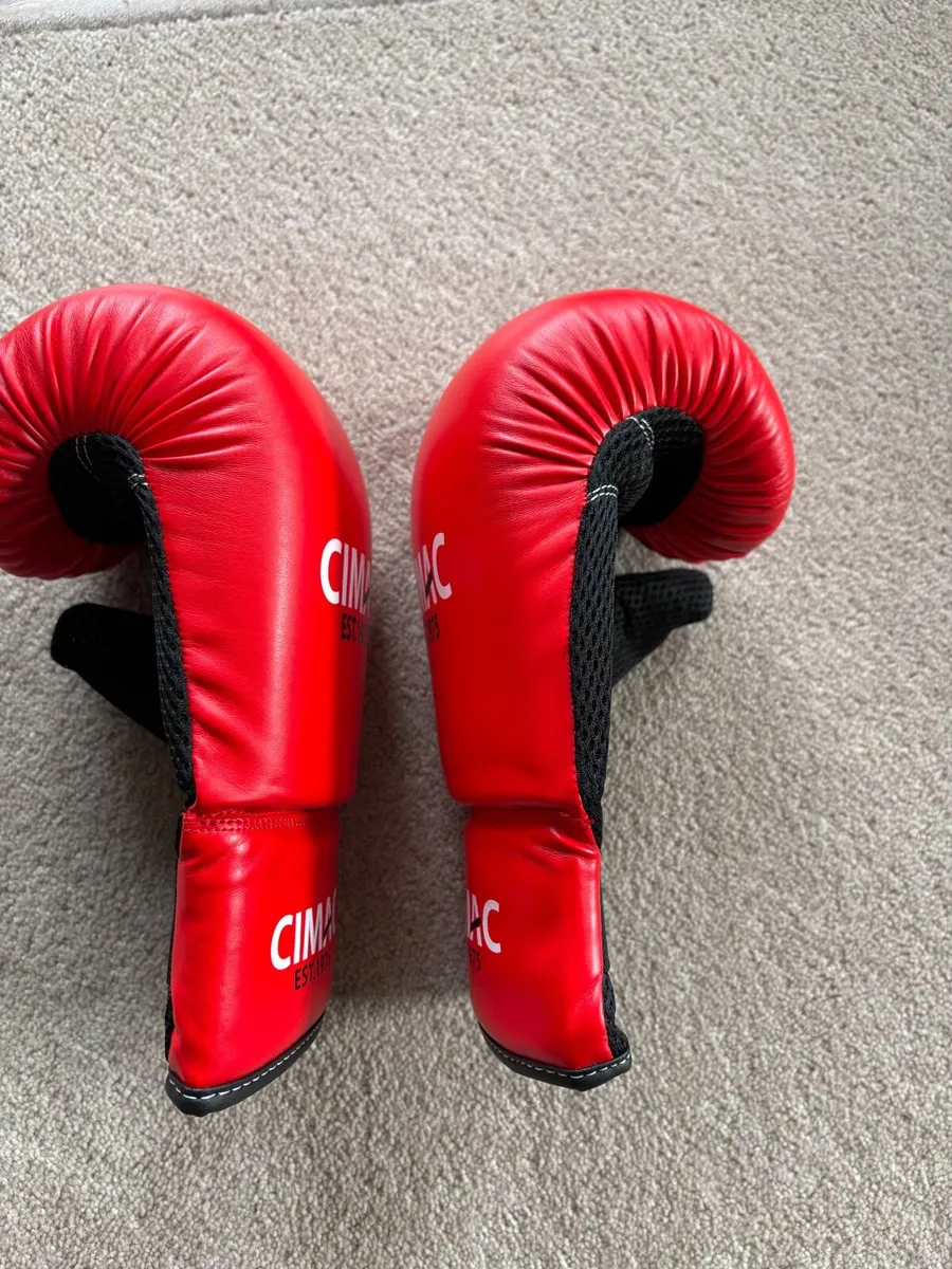 CIMAC Super Safety Sparring Gloves – Red – XL – Ex - Image 4