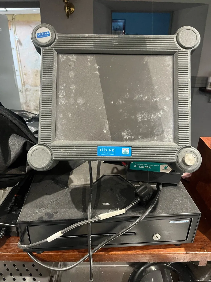 Cash register x2 pub shop etc with  printer - Image 3