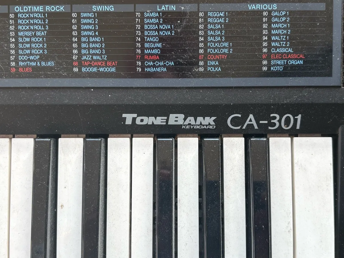 Casio Tonebank Keyboard - Image 2