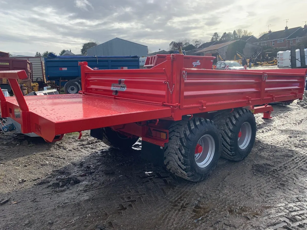 EUROSPEC 14' X 7'6" MULTIPURPOSE C/W BALE EXT - Image 1