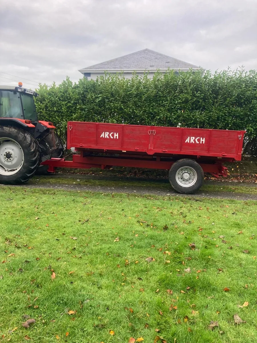 14x7 arch tiller trailer - Image 1