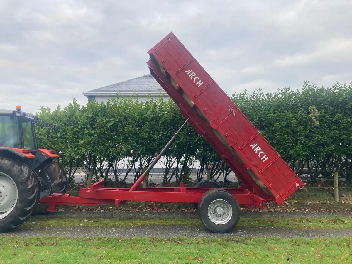 14x7 arch tiller trailer - Image 2