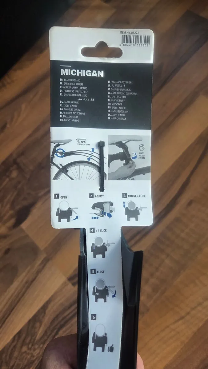Bicycle  Rear Mudguard - New - Image 3