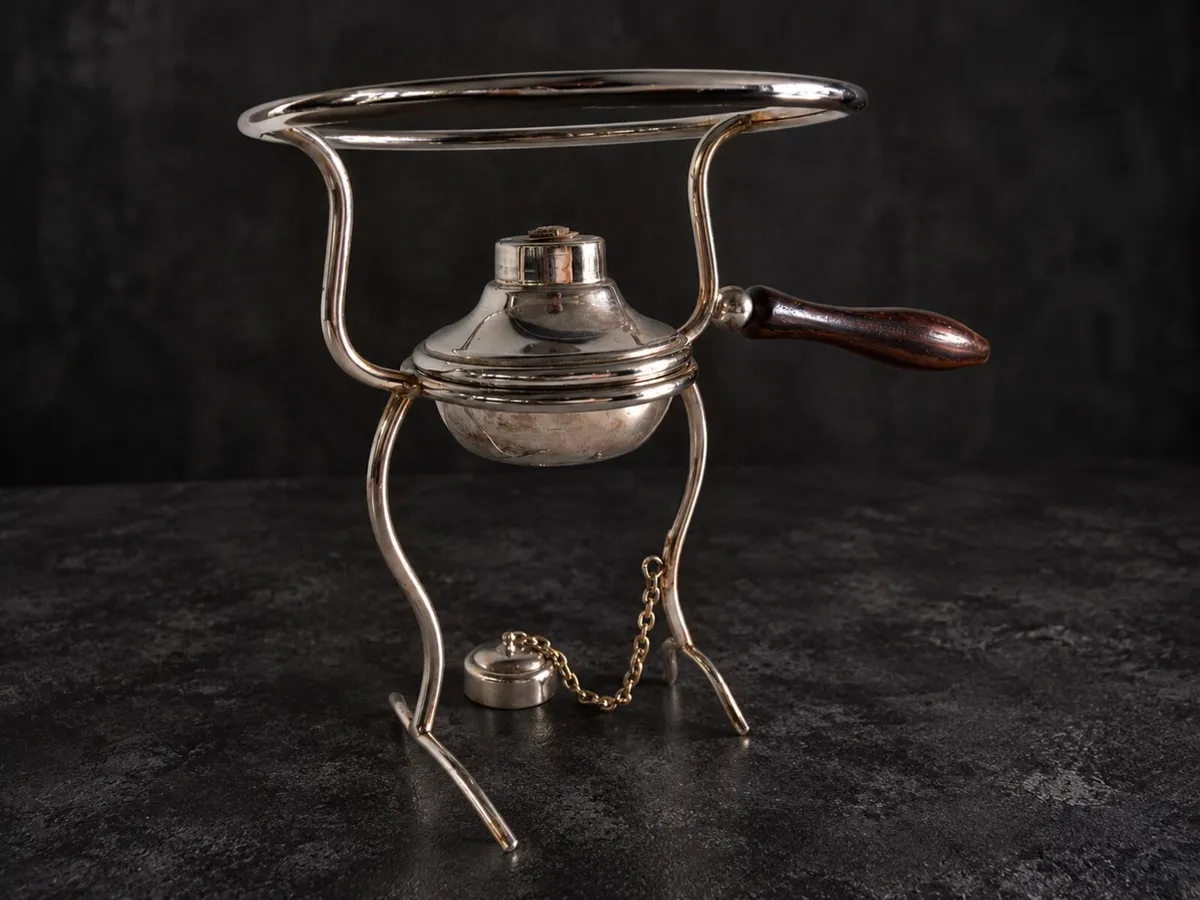 Vintage Tabletop Spirit Burner - Image 1