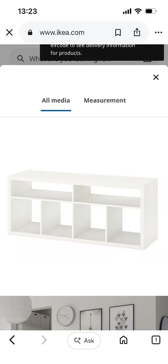 IKEA KALLAX TV Stand - Image 3