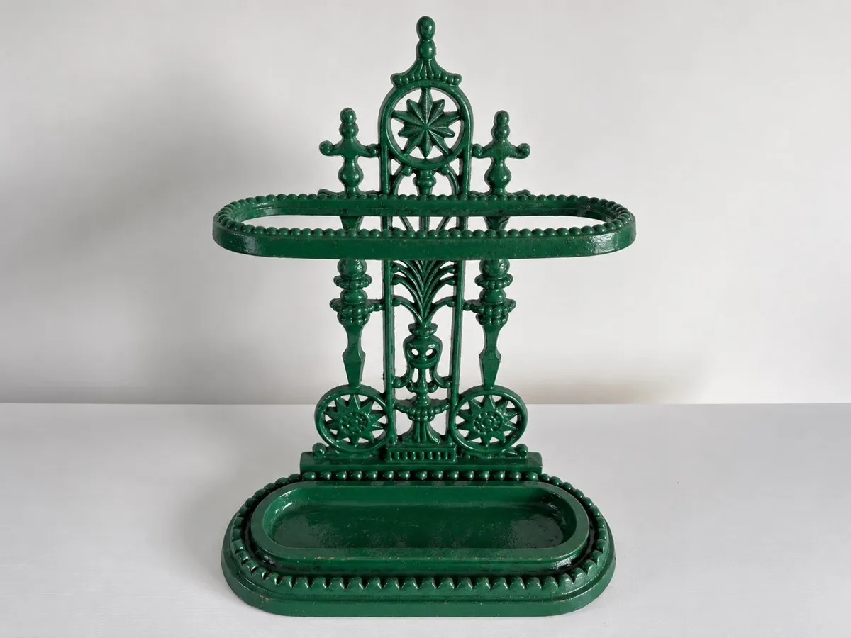 Cast Iron Umbrella & Walking Stick Stand - Image 1