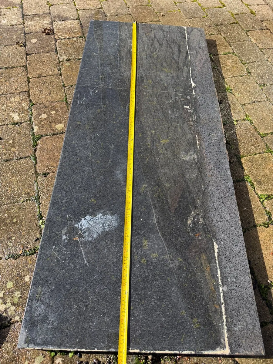 Polished Granite/Marble Heart Slab - Image 1
