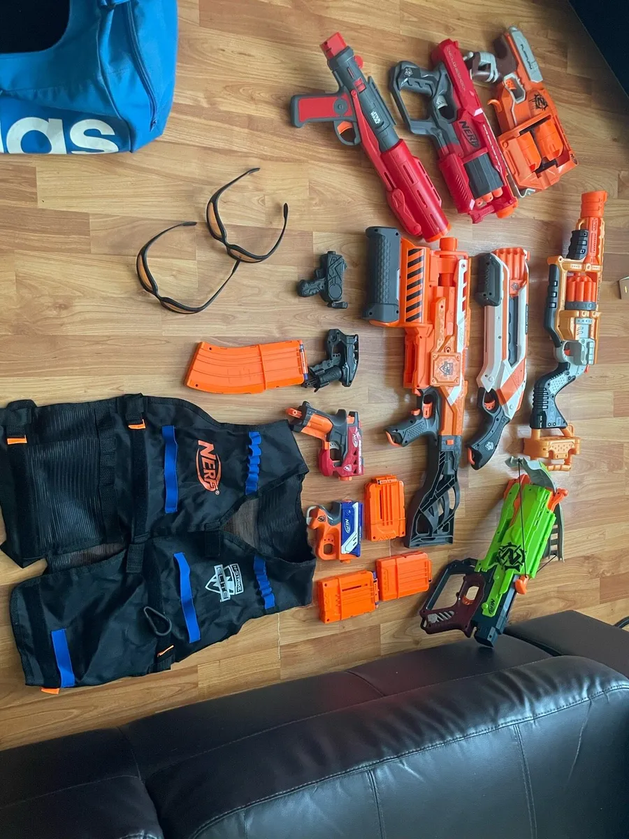 Nerf gun collection, collectors items - Image 1