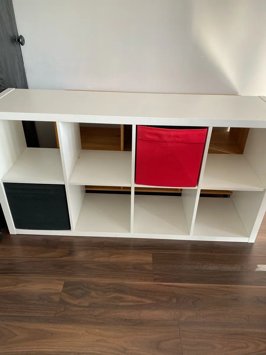 IKEA Shelving unit, white, 77x147 cm - Image 1