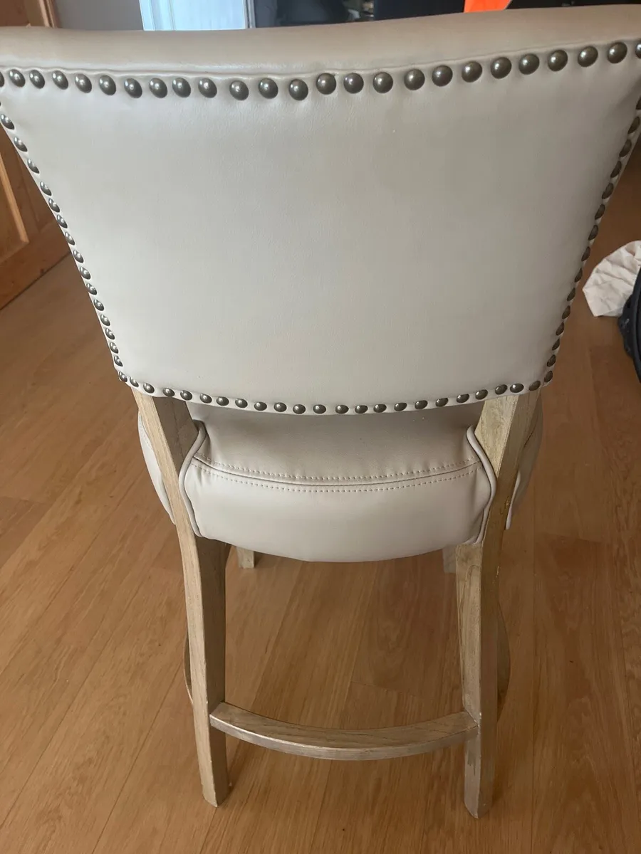 2 Kitchen Bar Stools - Image 1