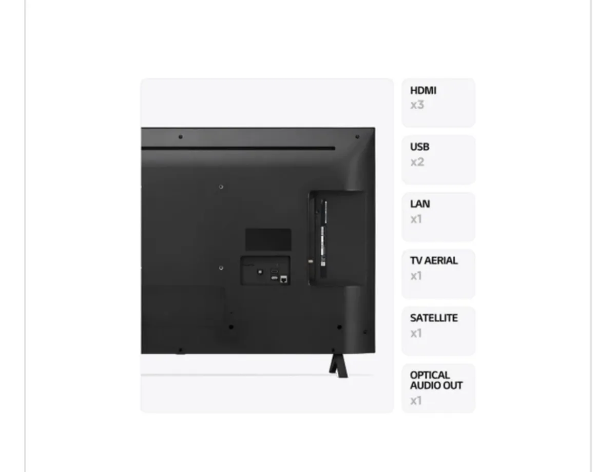 LG UR78 50 inch 4K Smart UHD TV - Image 2