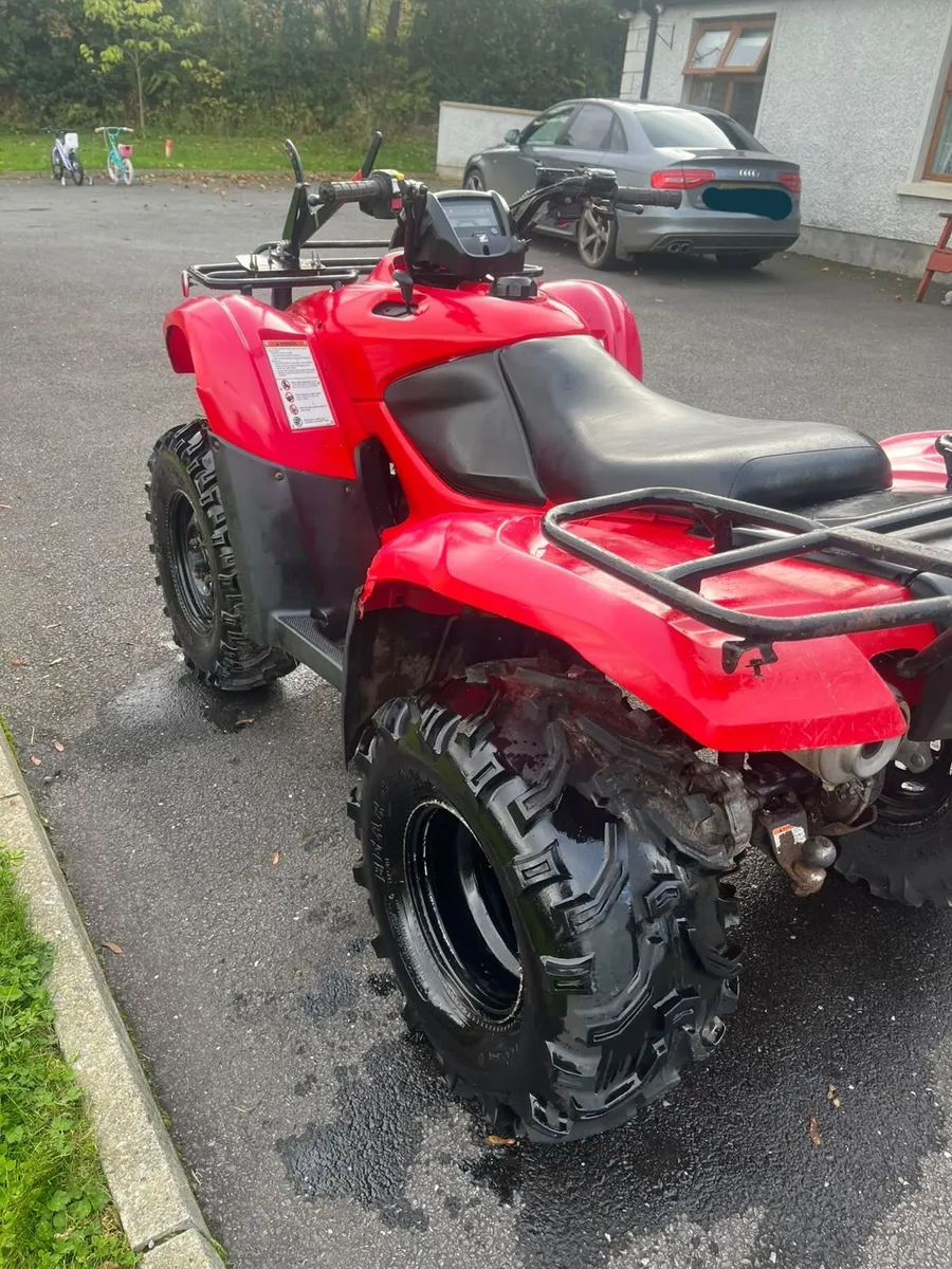 2008 Honda quad - Image 2