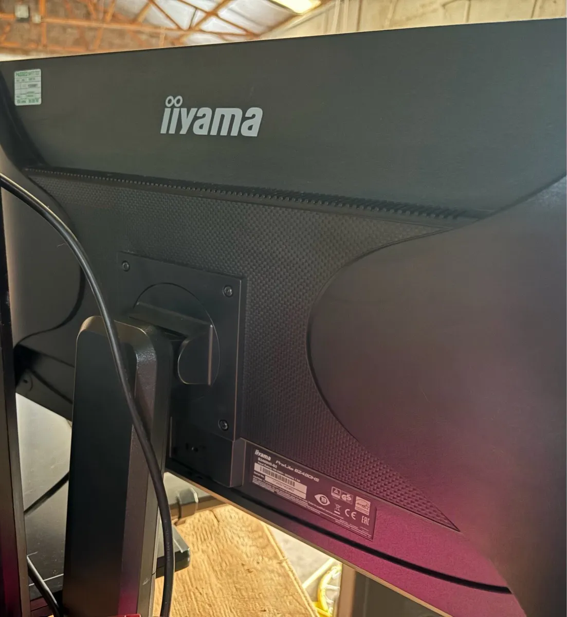 4 × iiyama ProLite B2480HS 24” Full HD Monitors - Image 2