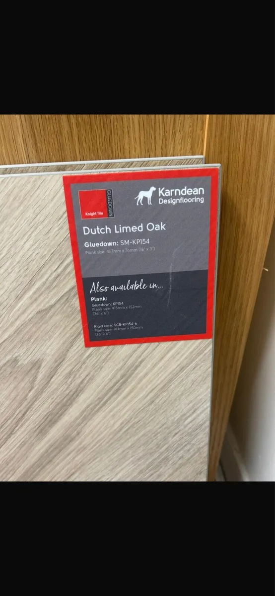 LVT glue down flooring - Image 1