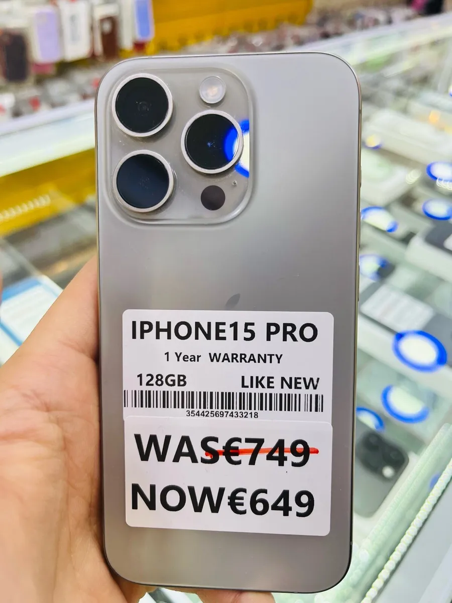🔥iPhone 15pro 128GB likeNew - Image 1