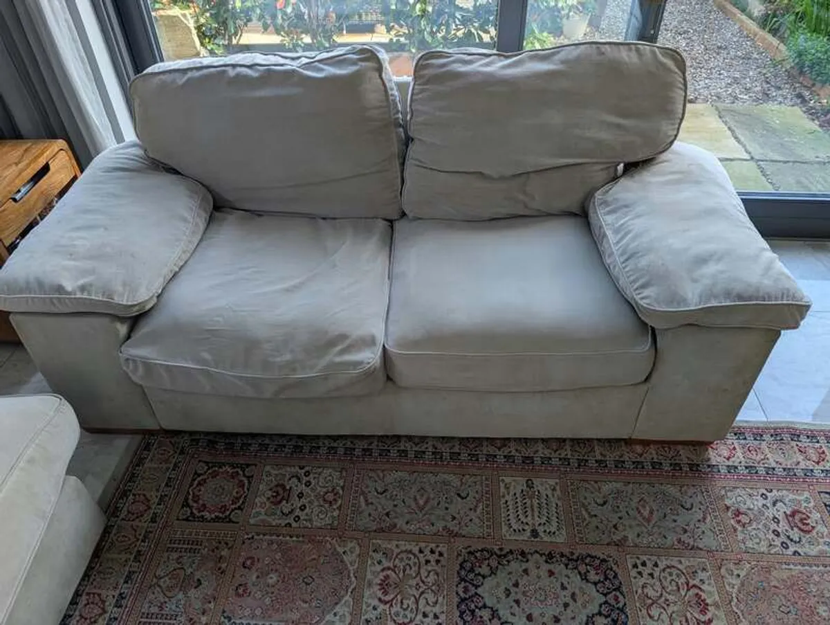 L Shaped Couch and sofa bed - Image 1