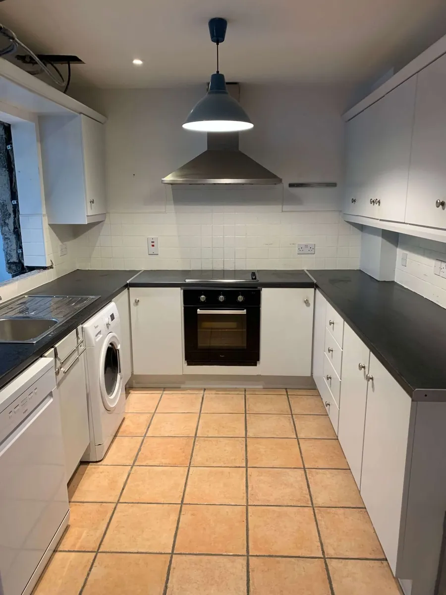 Painted Kitchen Units & Worktops - Image 1