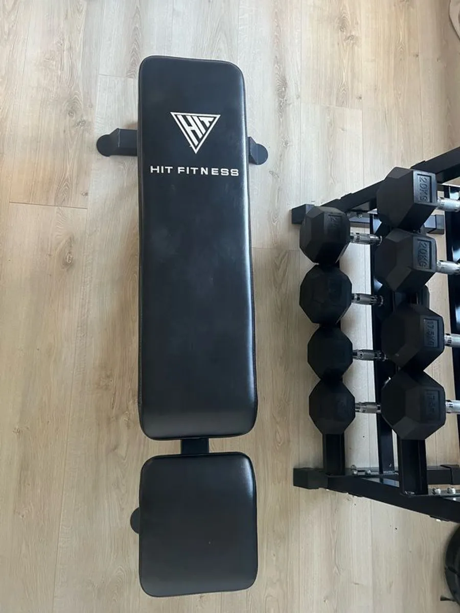 Weights & Bench Dumbbell Bundle - Image 3