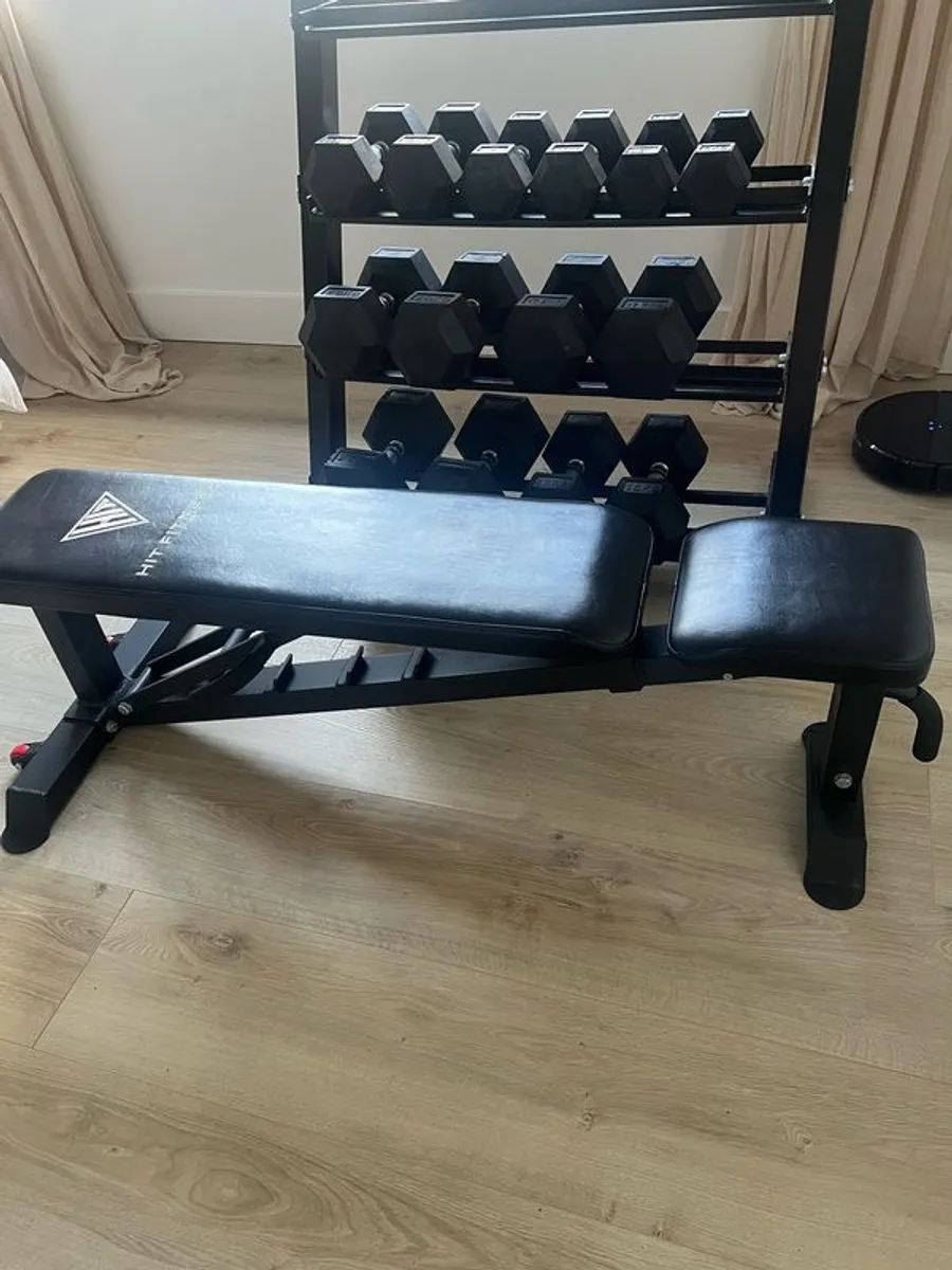 Weights & Bench Dumbbell Bundle - Image 1