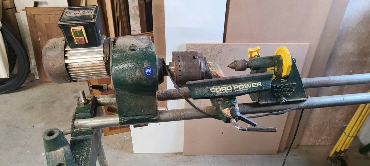 Record woodtuening lathe DMLBR - Image 3