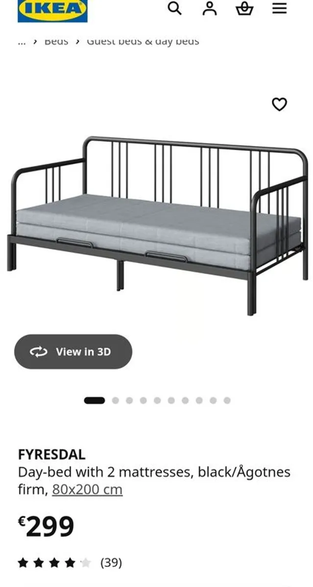 Ikea Fryesdal Sofa Bed - Image 1