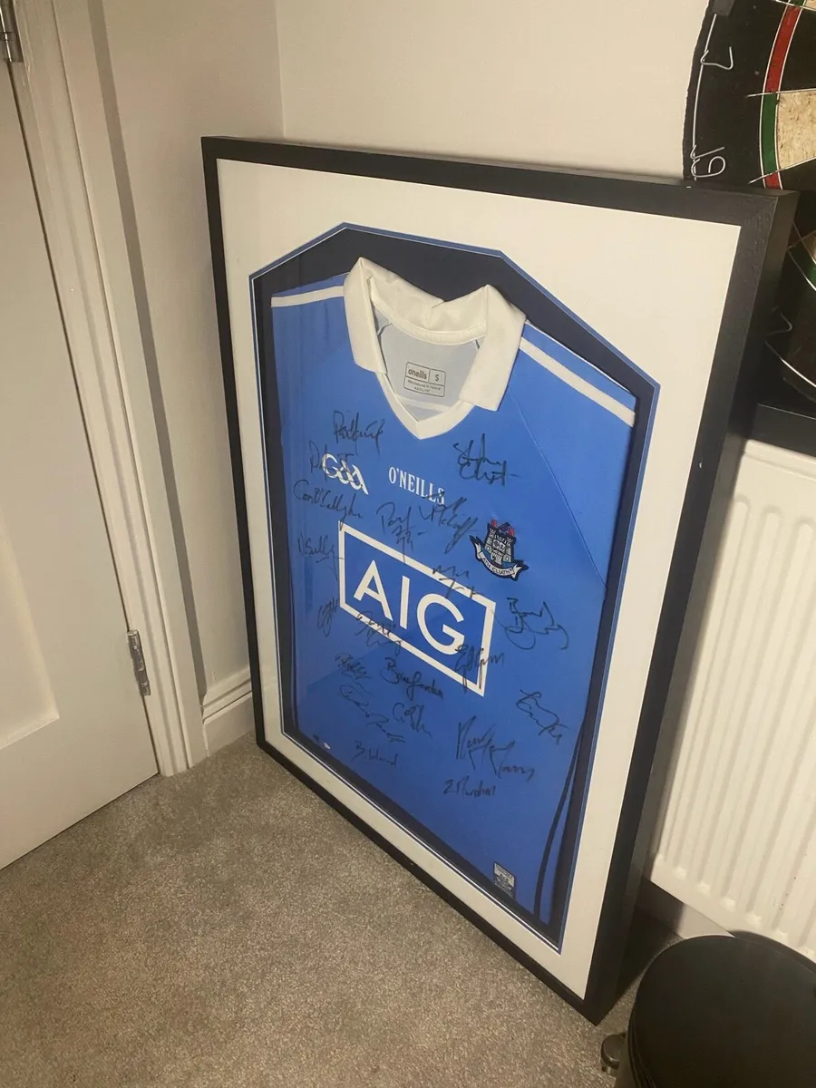 Dublin jersey signed by whole team - Image 1
