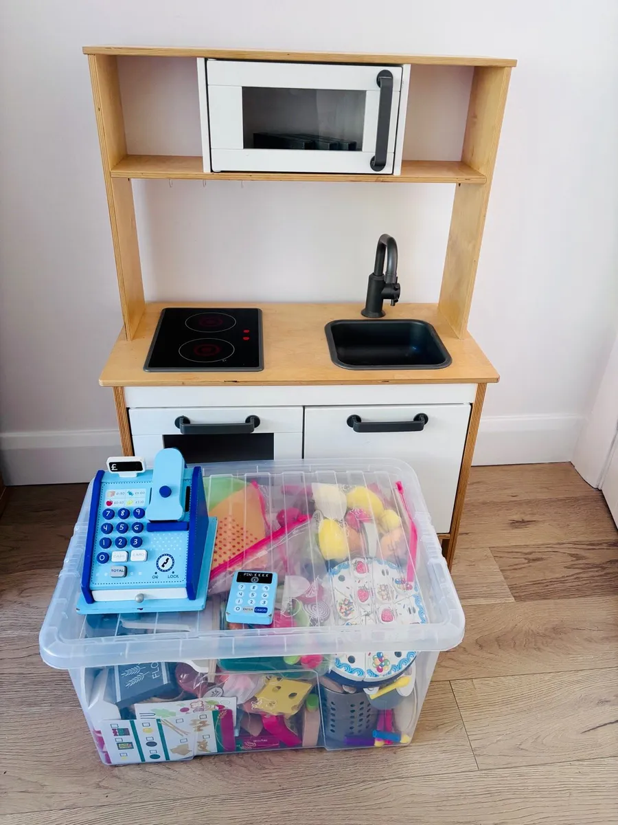 IKEA Duktig Play Kitchen & Accessories - Image 1