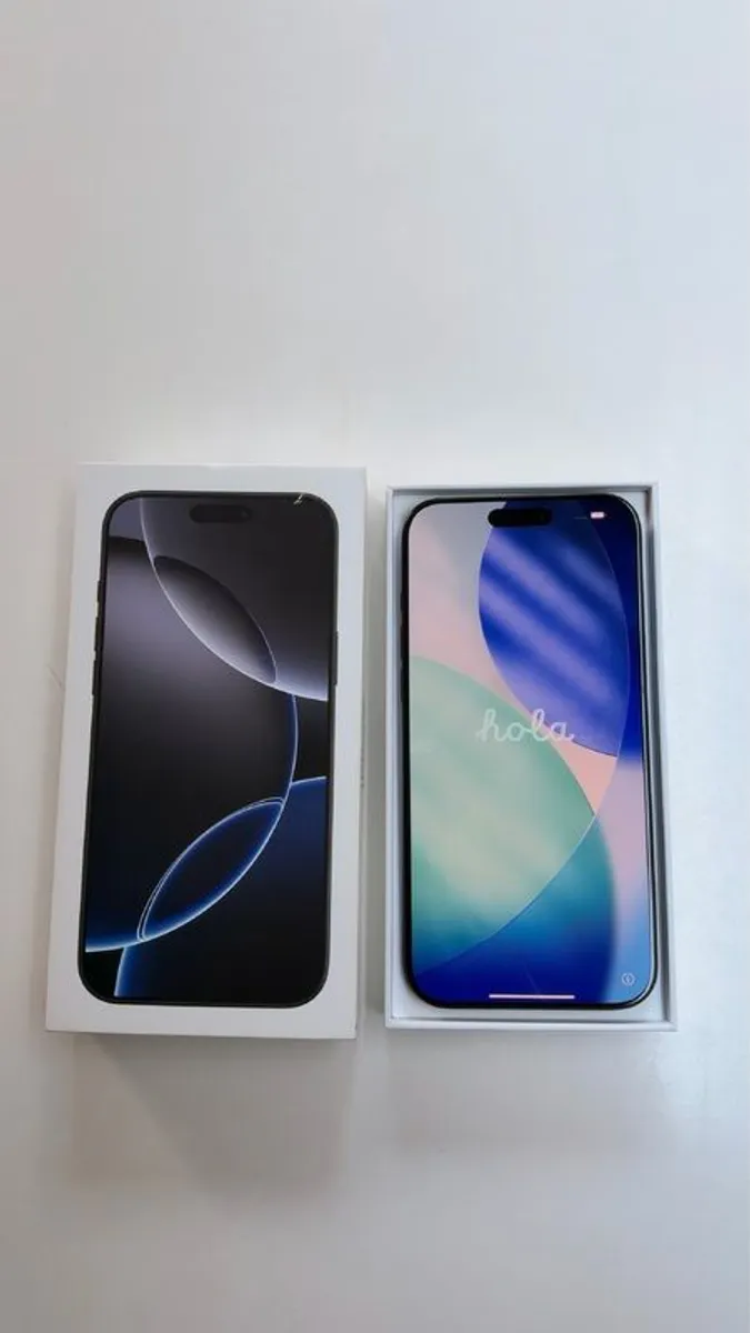 iPhone 16 Pro Max Black Titanium 256GB - Image 1